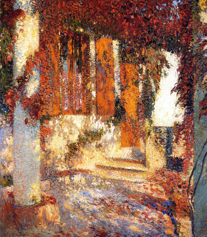 Henri-Martin-xx-Sous-la-Pergola