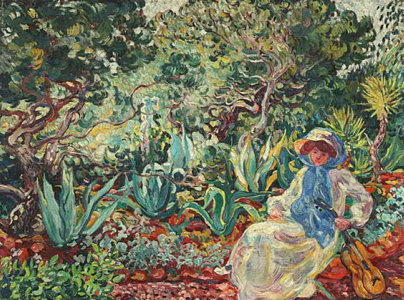 Louis Valtat - Femme a la Guitare, 1906