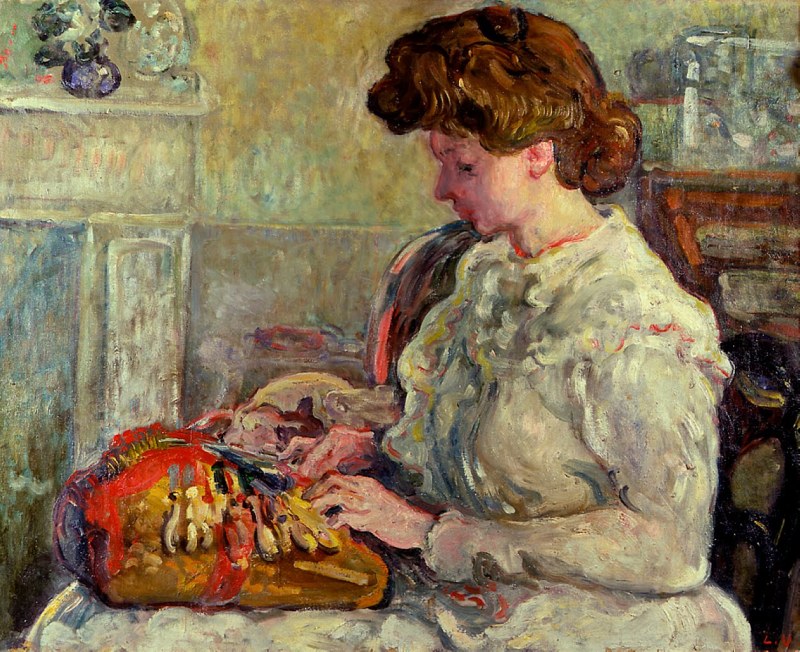 Louis Valtat - La Dentelliere, 1906