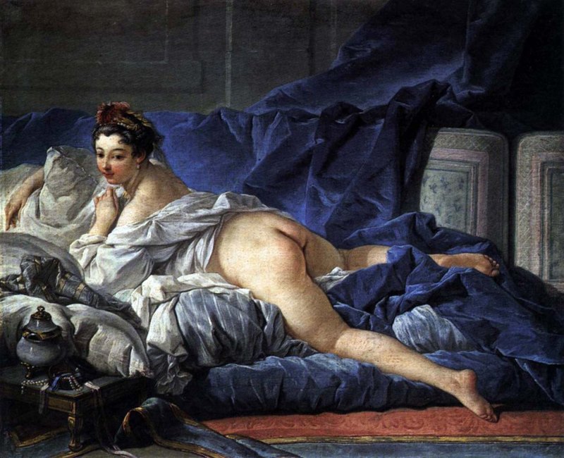 002 - Francois-Boucher - L'Odalisque Brune 1745