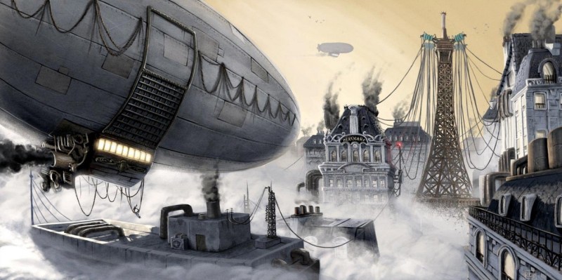 tekening Jules Verne 2