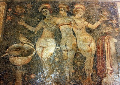 017 - De drie gratiën in het Narlikuyu Museum Mersin Turkije