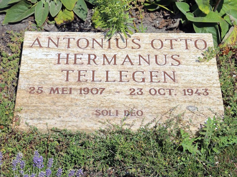 Antonius O.H. Tellegen - grafzerk