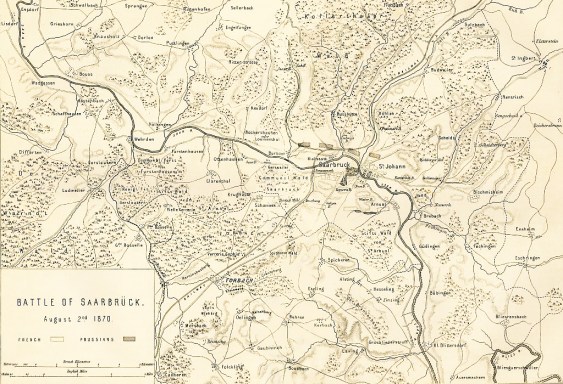 Battle of Saarbruecken, 2 augustu 1870