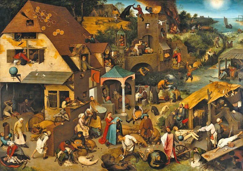 Pieter Brueghel de Oude - De verkeerde wereld
