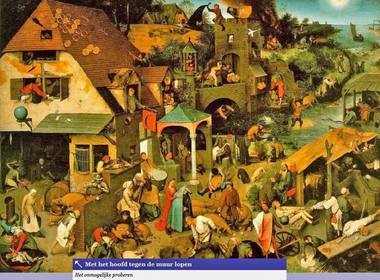 Pieter Brueghel - De verkeerde wereld 002