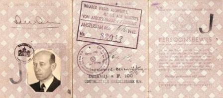 Personsbewijs L.A.A. Cohen