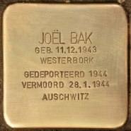 Stolperstein_für_Joel_Bak_(Leidschendam-Voorburg)