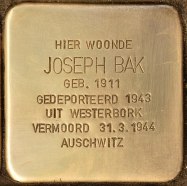 Stolperstein_für_Joseph_Bak_(Leidschendam-Voorburg)
