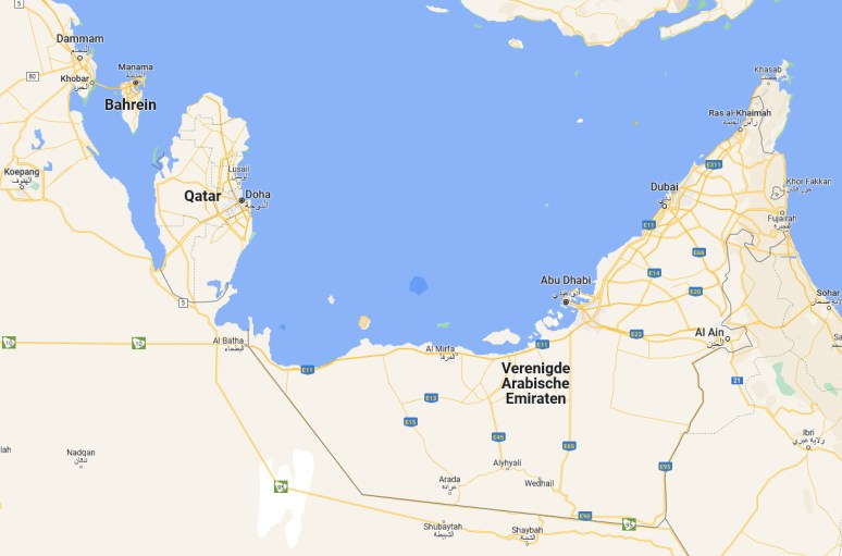 Bahrein-Qatar-VAE