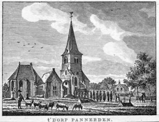 Het dorp Pannerden 1784