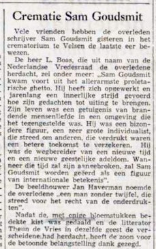 IJmuider Courant 28 januari 1954