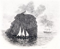 Basil Hall landing from HMS Endymion 1811
