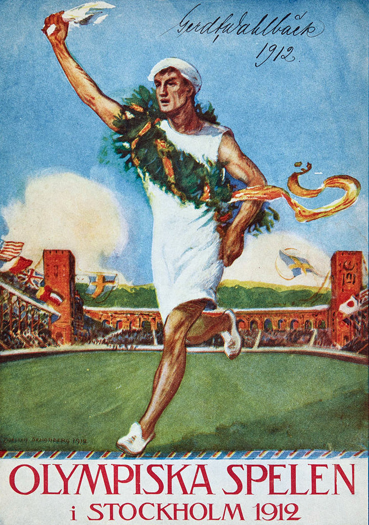 1912 Poster Olympische Spelen 3