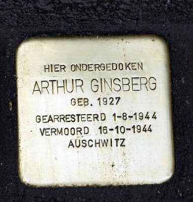 Stolpersteine Arthur Ginsberg