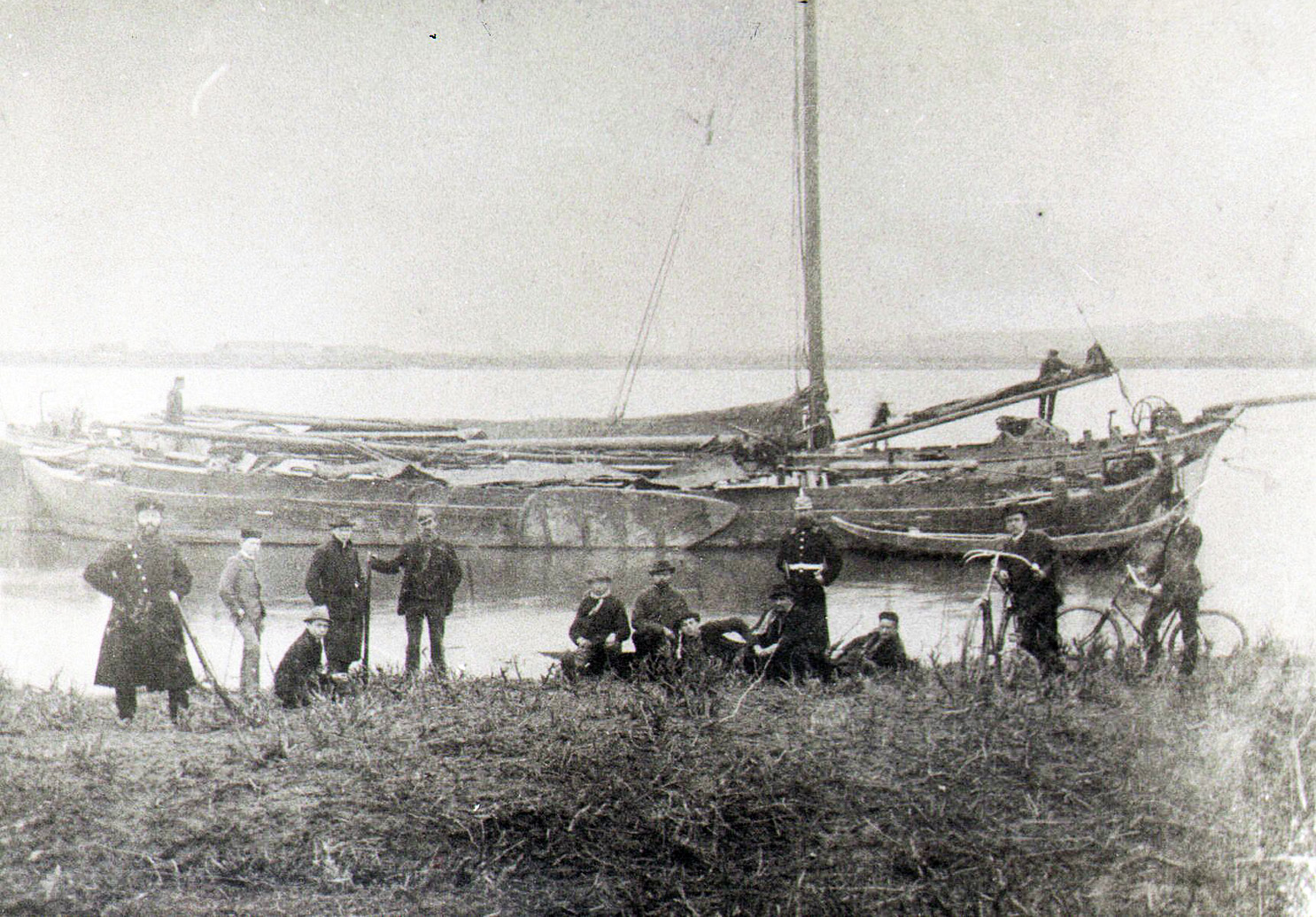 Kruitschepen omstreeks 1890-1