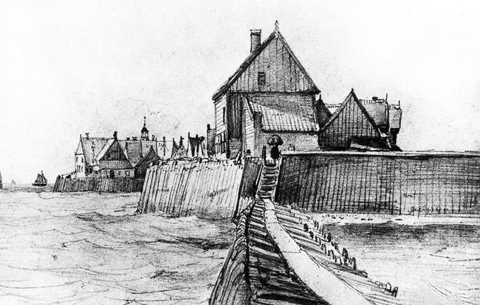 001 - Tekening_van_de_Middelbuurt_in_1845