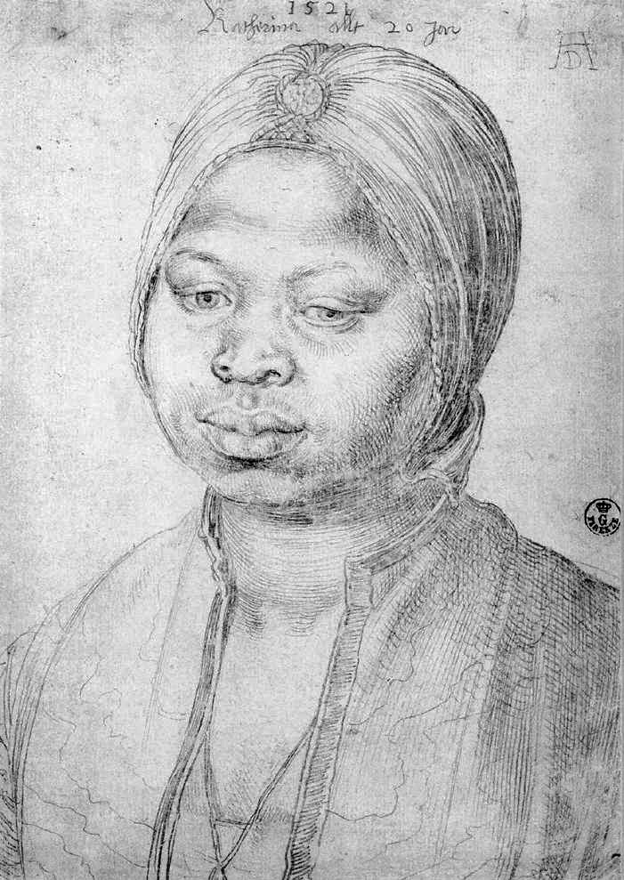Albracht Dürer - De negerin Katharina